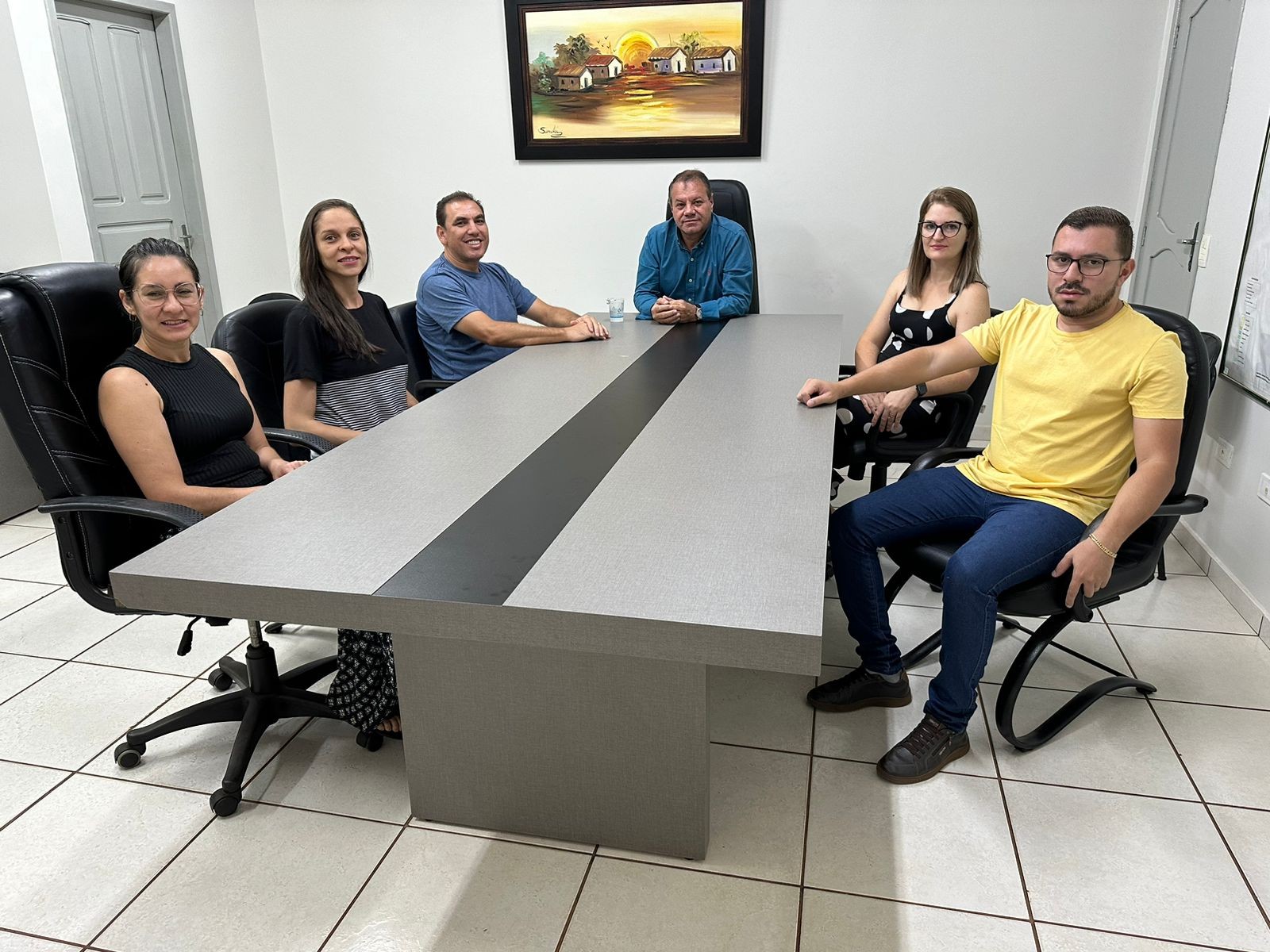 DIRETORIA EXECUTIVA DO PREVIPAR É RECEBIDA PELO PREFEITO DONIZETE
